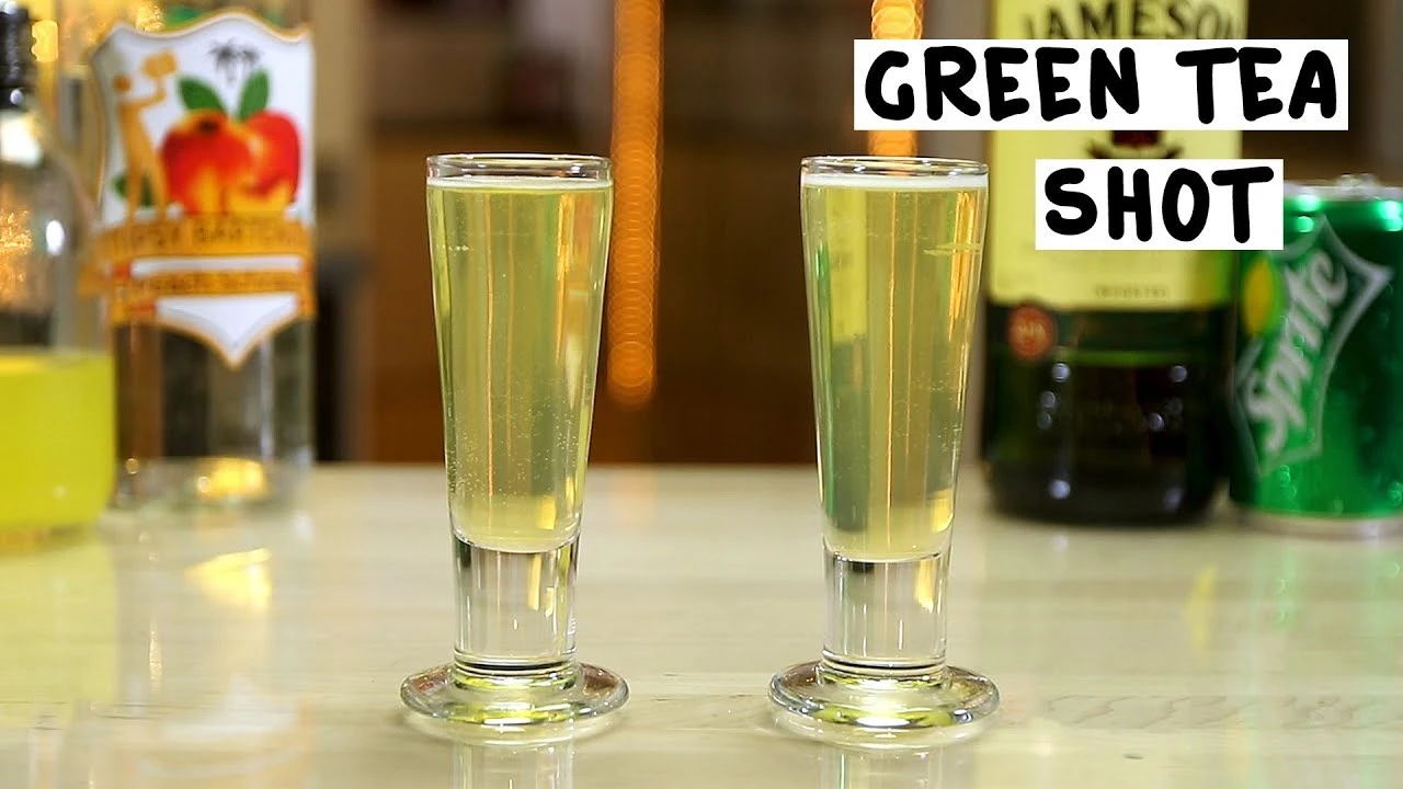 green tea shot