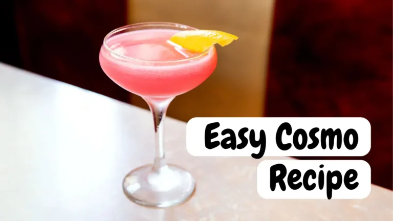 Easy Cosmo Recipe