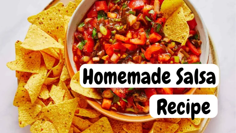 Homemade Salsa Recipe